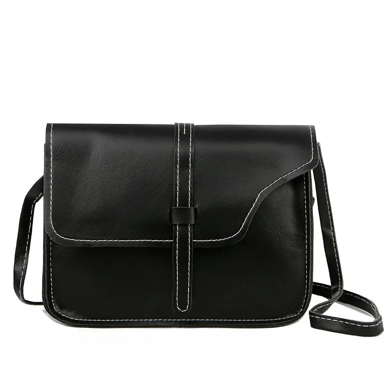 Retro Lady Shoulder Bag Small Square Crossbody Bag