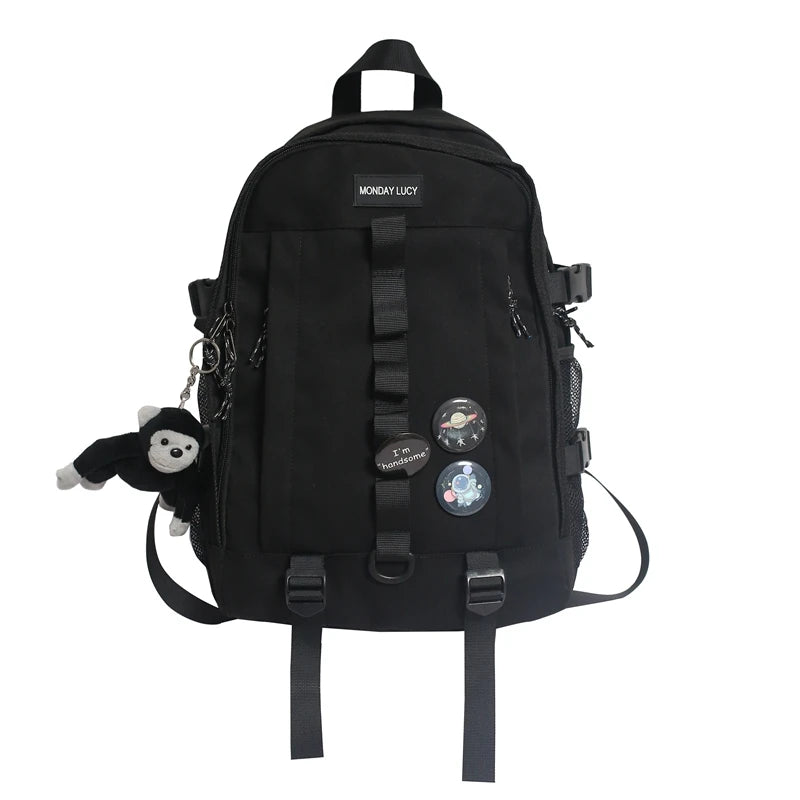 Women Backpack Large Capacity Travel Bag Pocket Female Schoolbag