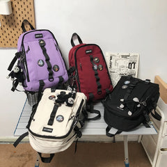 Women Backpack Large Capacity Travel Bag Pocket Female Schoolbag