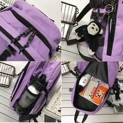 Women Backpack Large Capacity Travel Bag Pocket Female Schoolbag