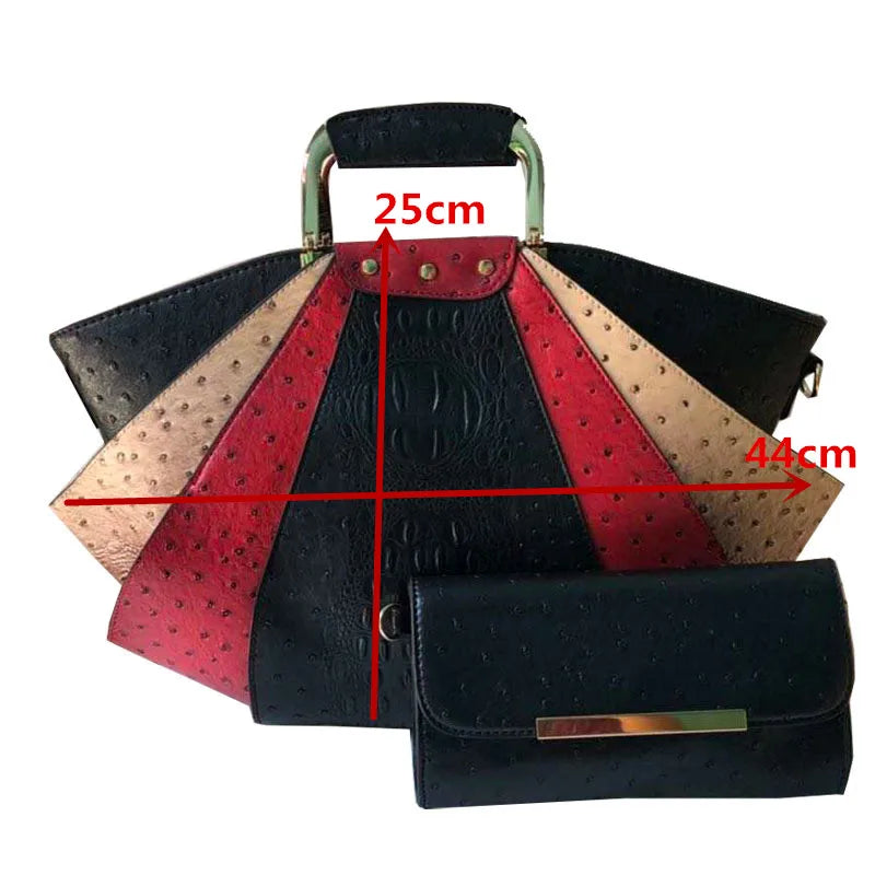 High Pu Leather Women Handbags Large Capacity Women's Shoulder Bag
