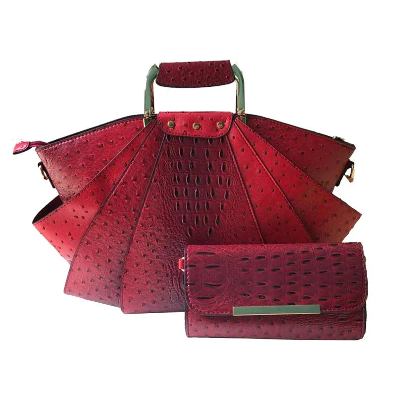 High Pu Leather Women Handbags Large Capacity Women's Shoulder Bag