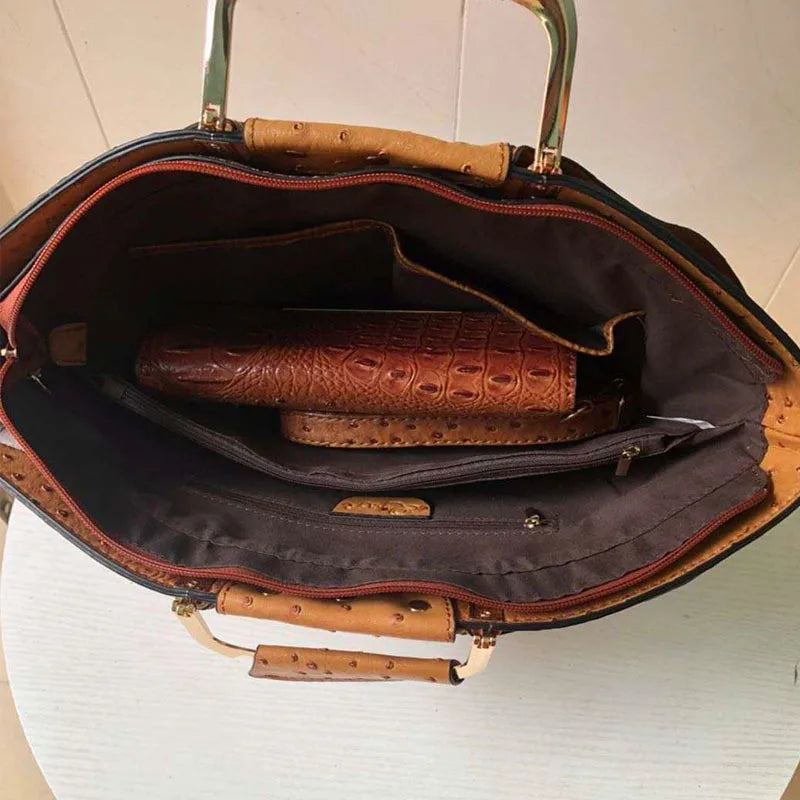 High Pu Leather Women Handbags Large Capacity Women's Shoulder Bag