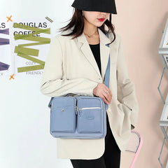 Nylon Shoulder Bag Women's Tote Shopping Bag Large Capacity Beach Bag