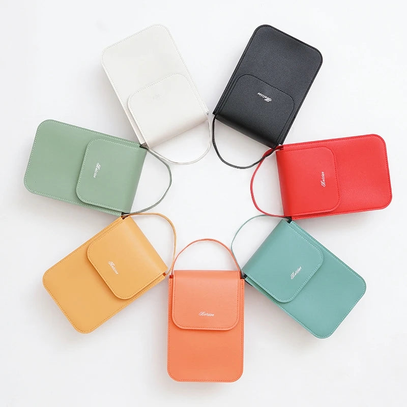 Small Fresh Leisure One Shoulder Bag Colorful Crossbody Square Bag