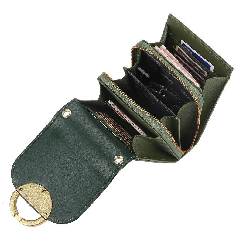 Small Crossbody Bags Women Mini PU Leather Shoulder Messenger Bag Clutch