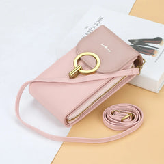 Small Crossbody Bags Women Mini PU Leather Shoulder Messenger Bag Clutch