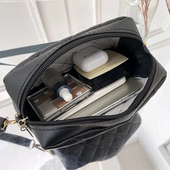 Tassel Small Messenger Bag Lingge Embroidery Female Shoulder Bag