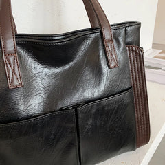 Soft PU Leather Tote Bag Women Shoulder Crossbody Designer