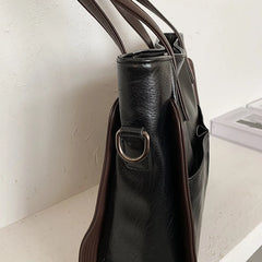 Soft PU Leather Tote Bag Women Shoulder Crossbody Designer