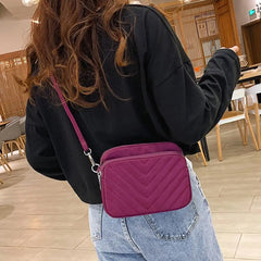 Large-capacity Rhombic Nylon Shoulder Bag for Women