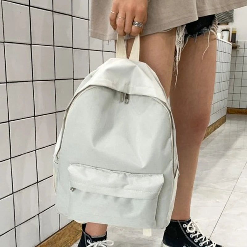 Girls Anti-theft School Backpack Shoulder Bag Knapsack