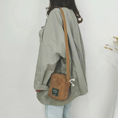Women Solid Shoulder Bag Crossbody Tote Messenger Cosmetic
