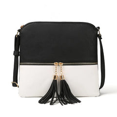 Vintage Tassels Crossbody Bag Retro Messenger Shoulder Bag