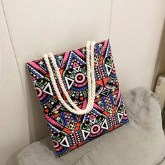 Women Shoulder Canvas Bags Japanese Printing Student Carrying Bag