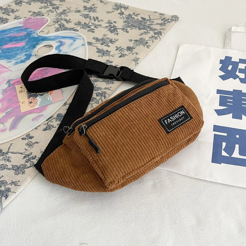 Vintage Women Waist Bag Small Crossbody Bags Shoulder Handbags