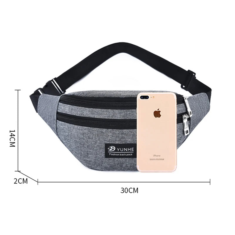 Colorful Waist Bag Fanny Pack Travel Hip Belt Phone Pouch