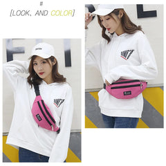 Colorful Waist Bag Fanny Pack Travel Hip Belt Phone Pouch