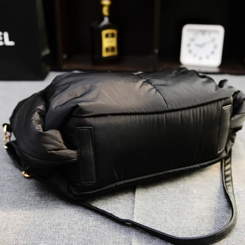 Winter Ladies Shoulder Bag Large Capacity Jacket Women Handbag