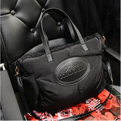 Winter Ladies Shoulder Bag Large Capacity Jacket Women Handbag