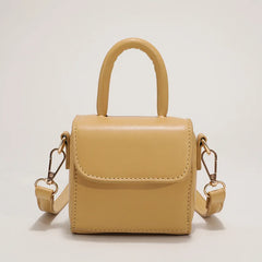 Solid Handheld Small Square Bag for Children