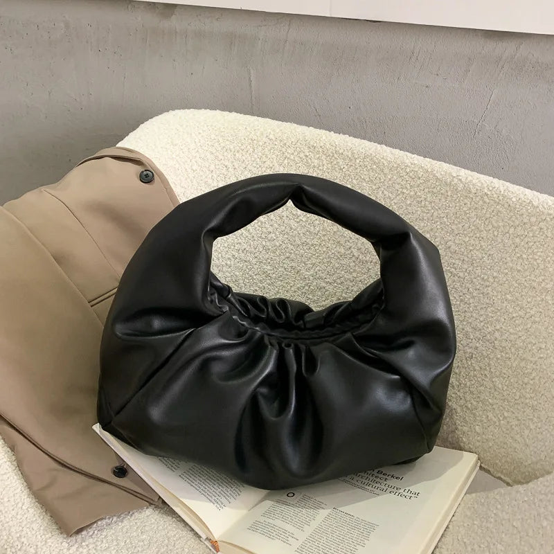 Soft Pu Leather Shoulder Bag for Women Tote Handbag
