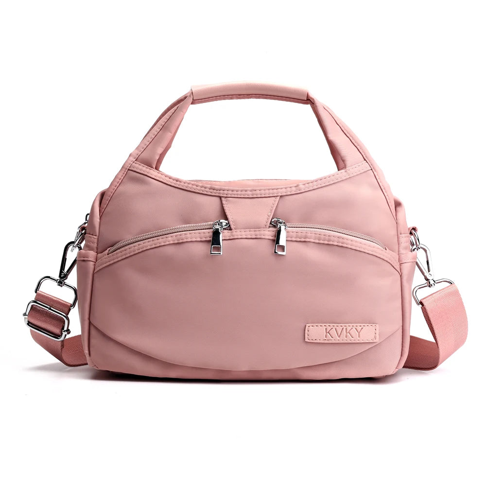 Women Messenger Bag Lady Oxford Cloth Handbag Shoulder Bag Lady Purse
