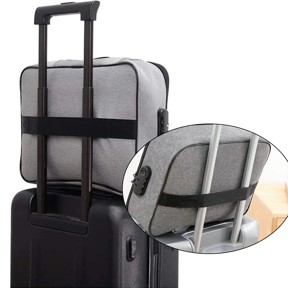 File Lockbox Folder Waterproof Storage Office Document Handbag