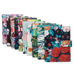 Floral Rose Passport Holder with Buckle