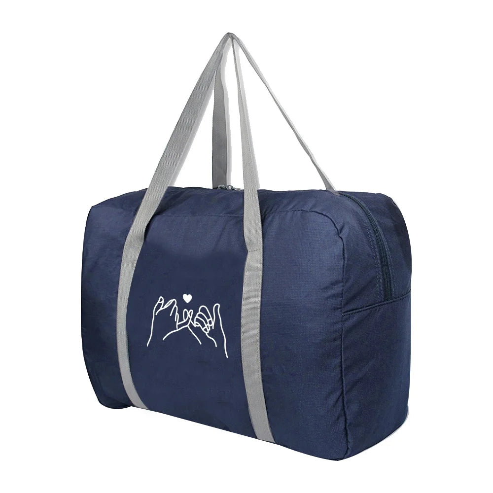 Foldable Travel Bags Unisex Clothes Organizers Duffle Bag