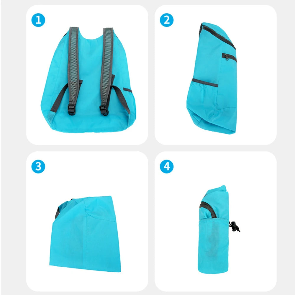 Ultralight Foldable Water Resistant Backpack for Travel