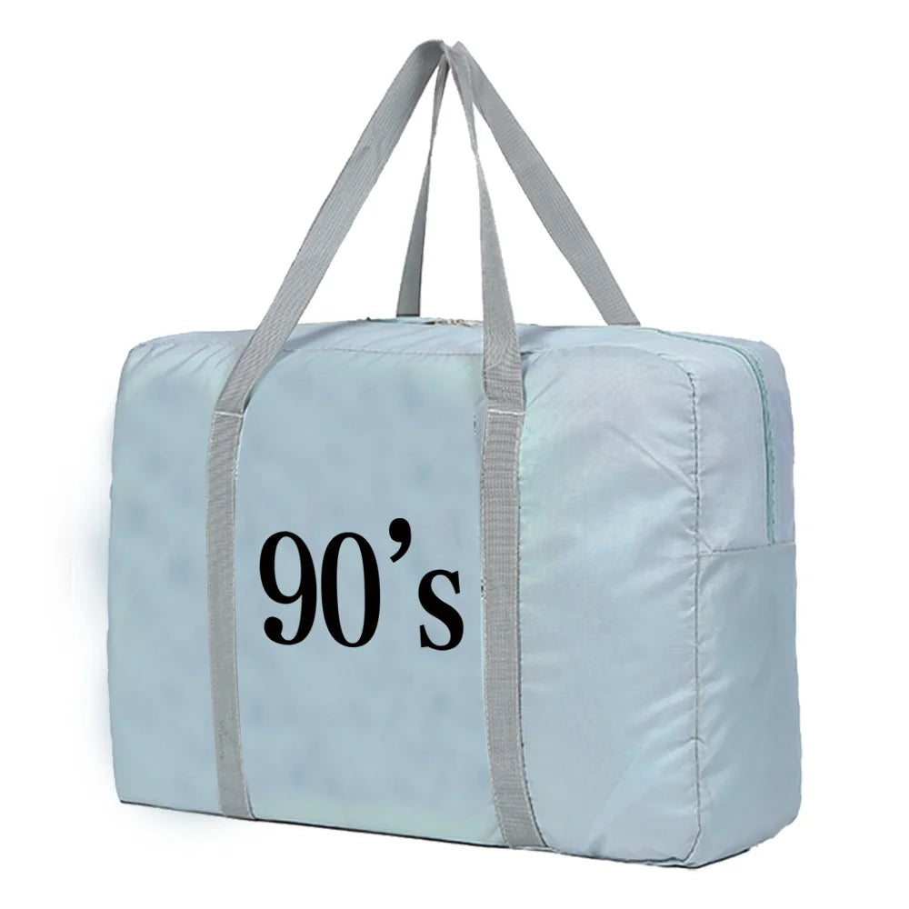Large Capacity Folding Travel Bag in Nylon