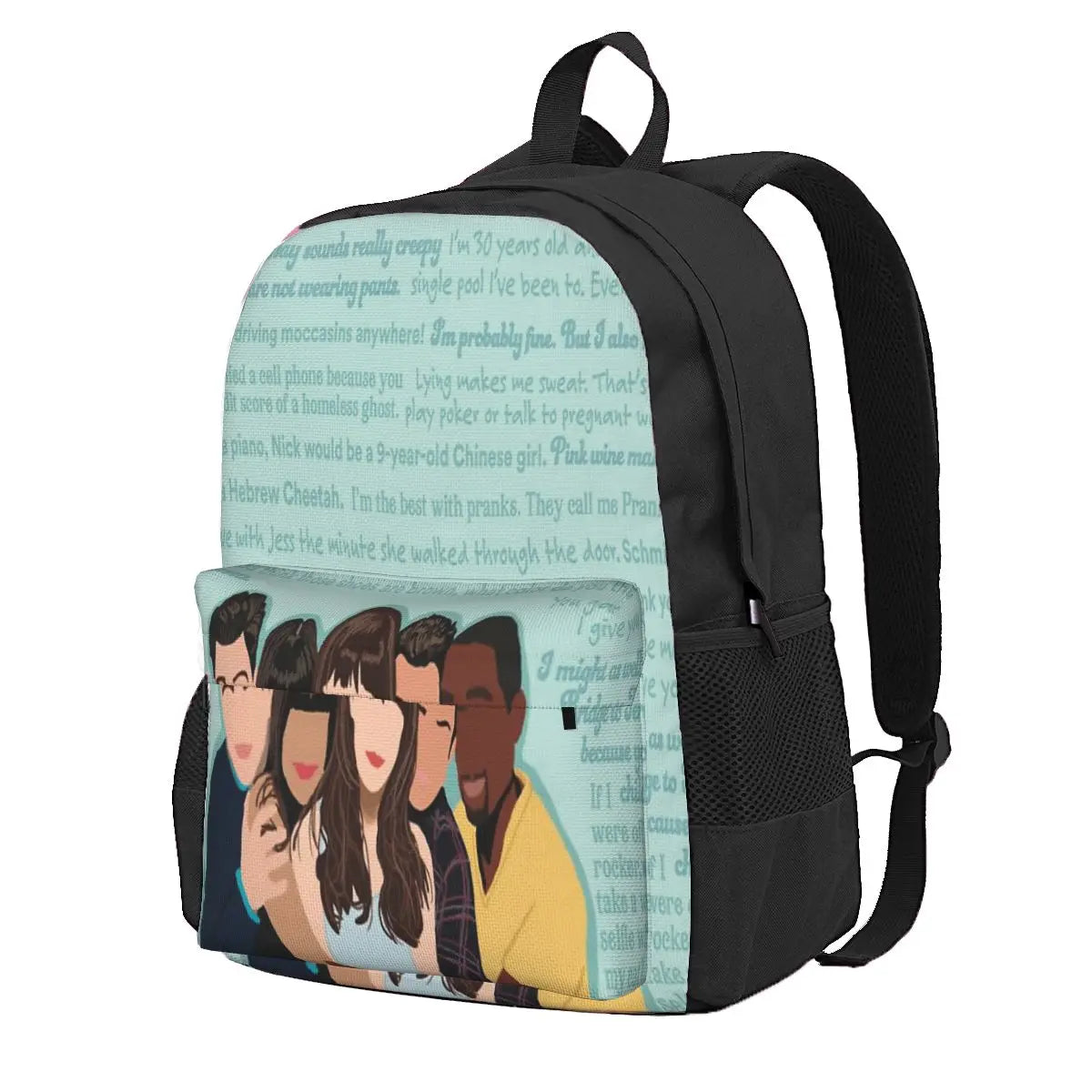 Girl Cast And Quotes Backpacks Men's Backpacks Bags For Women