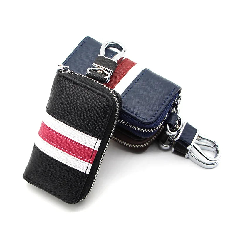 Key Wallets Men Car Key Case Protective Sleeve Key Chain Holder