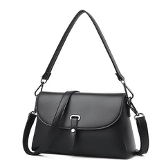 Soft PU Leather Retro Shoulder Bag Female Crossbody Bag Ladies Hasp Flap Bags