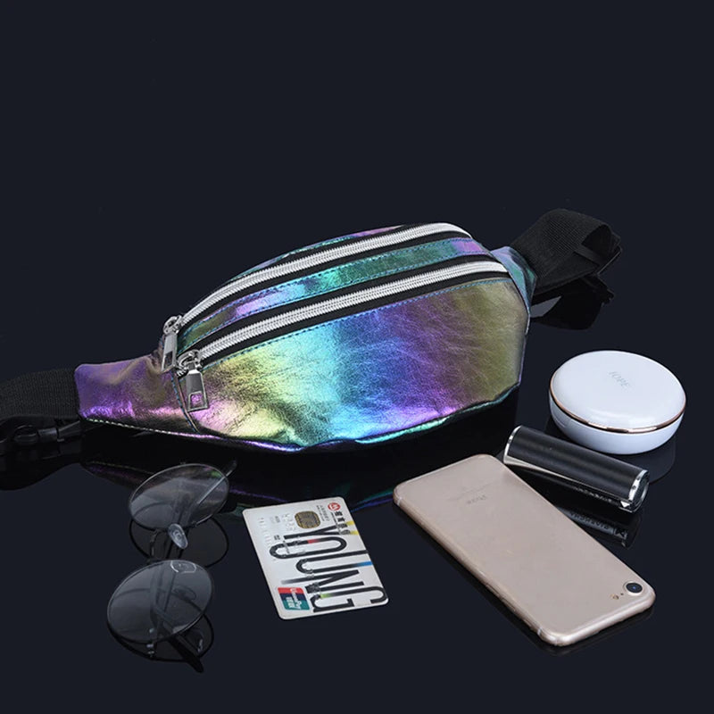 Holographic Laser Waist Bag