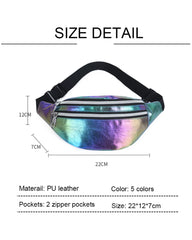 Holographic Fanny Pack for Girls