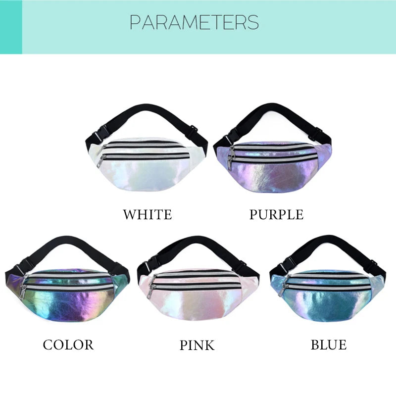 Holographic Laser Waist Bag