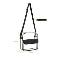 Hot Women Bags Transparent Shoulder Sling Travel Shopping Gym Beach Storage Bag