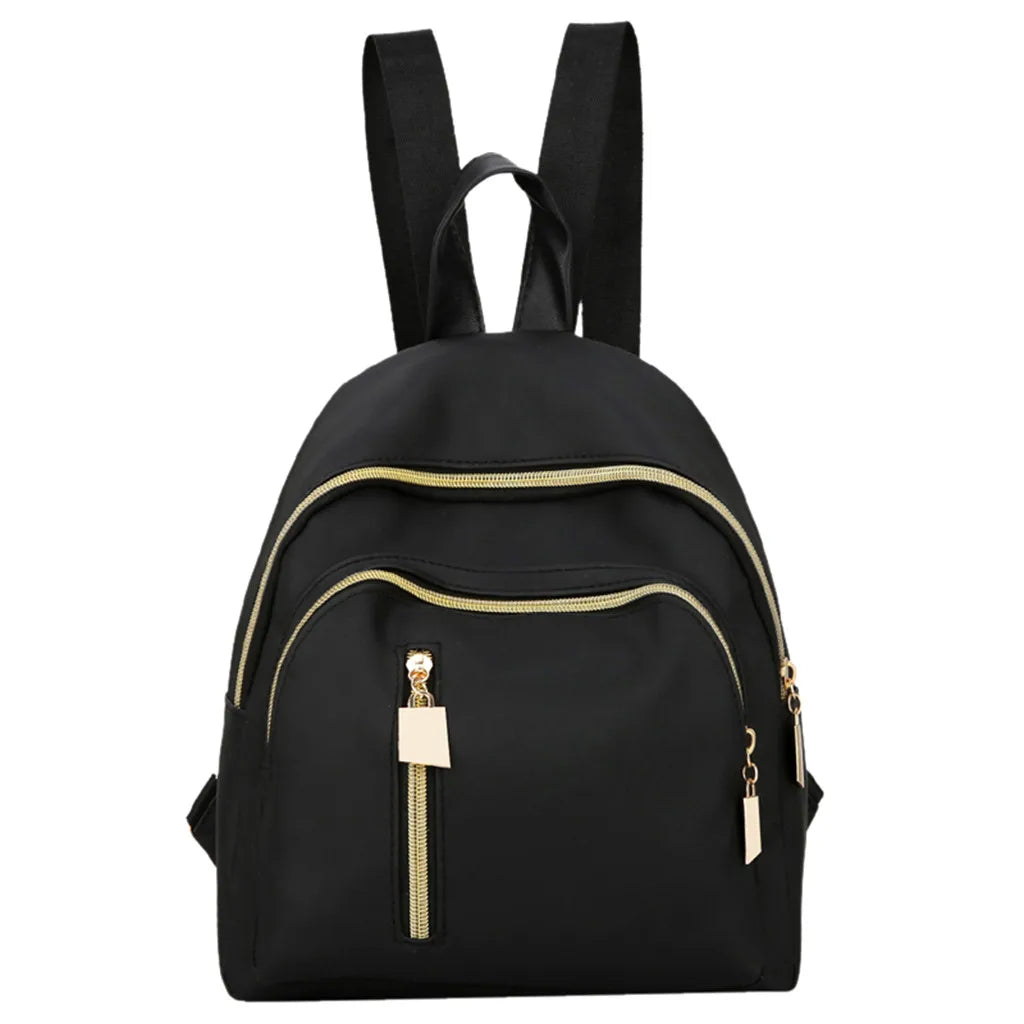 Women's Solid Bag Laptop Backpack Slim