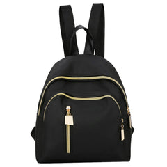 Women's Solid Bag Laptop Backpack Slim