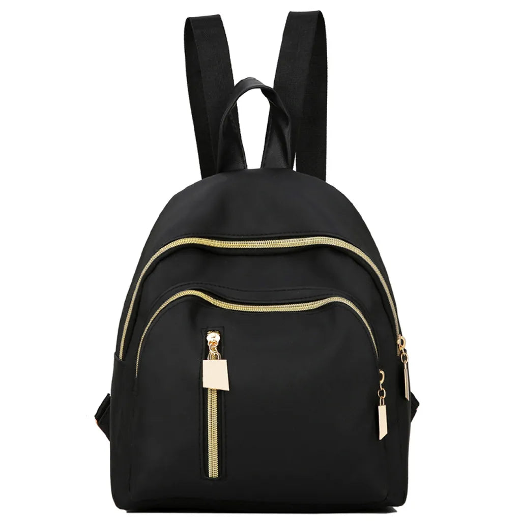 Women's Solid Bag Laptop Backpack Slim