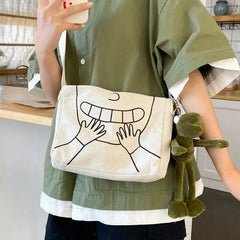Funny Girly Shoulder Bag Crossbody Bags Women Messenger Bag Purses