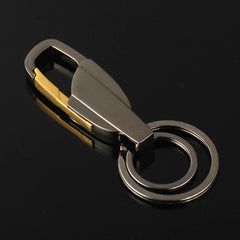 Metal Car Keyring Pendant Key Chain Bag Men's Belt Waist Buckle Keychain