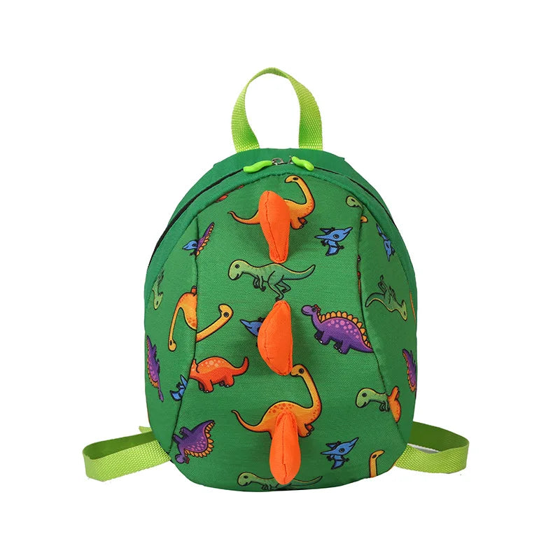 Kids Baby Safety Harness Backpack Canvas Leash Anti-lost Dinosaur Shark Bag