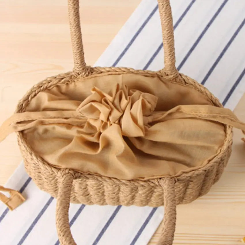 Straw Bag Travel Holiday Beach Weaving Handbag