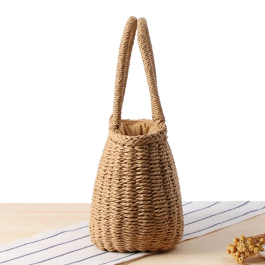 Straw Bag Travel Holiday Beach Weaving Handbag