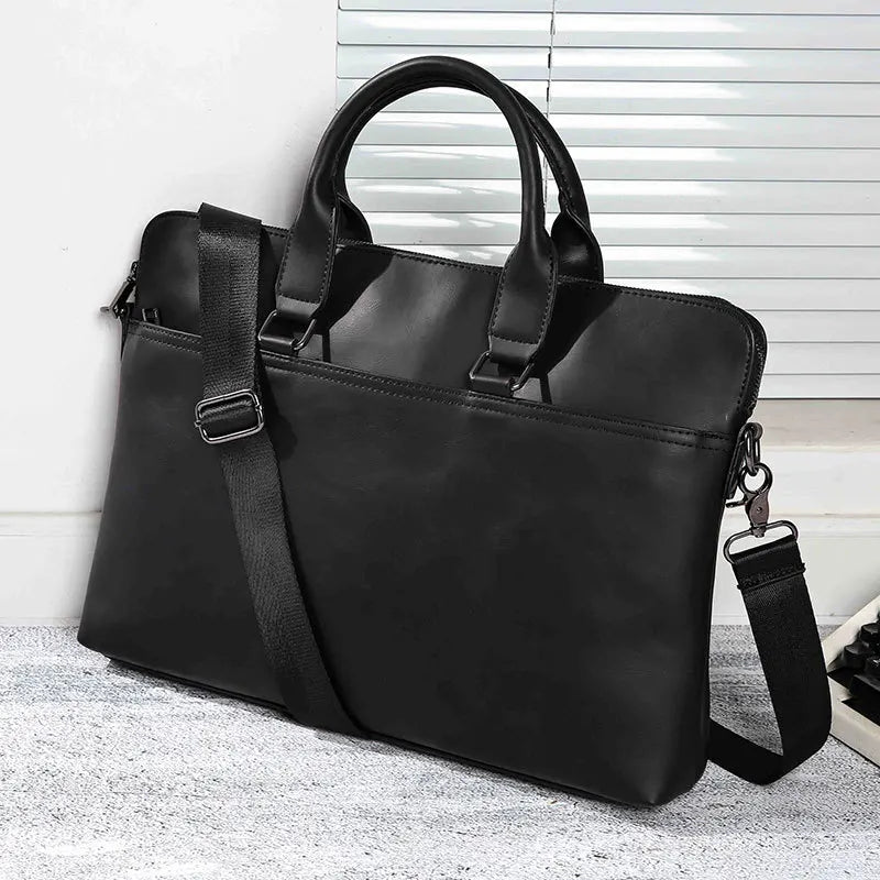 Retro Men's Business Bag Briefcase Shoulder Bag