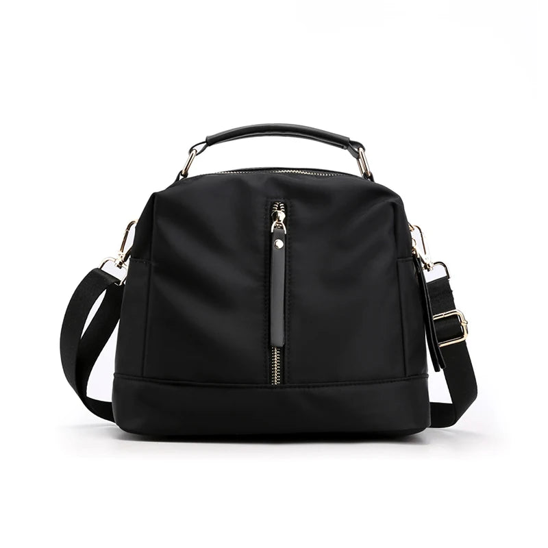 Ladies Nylon Small Square Bag with Tassel