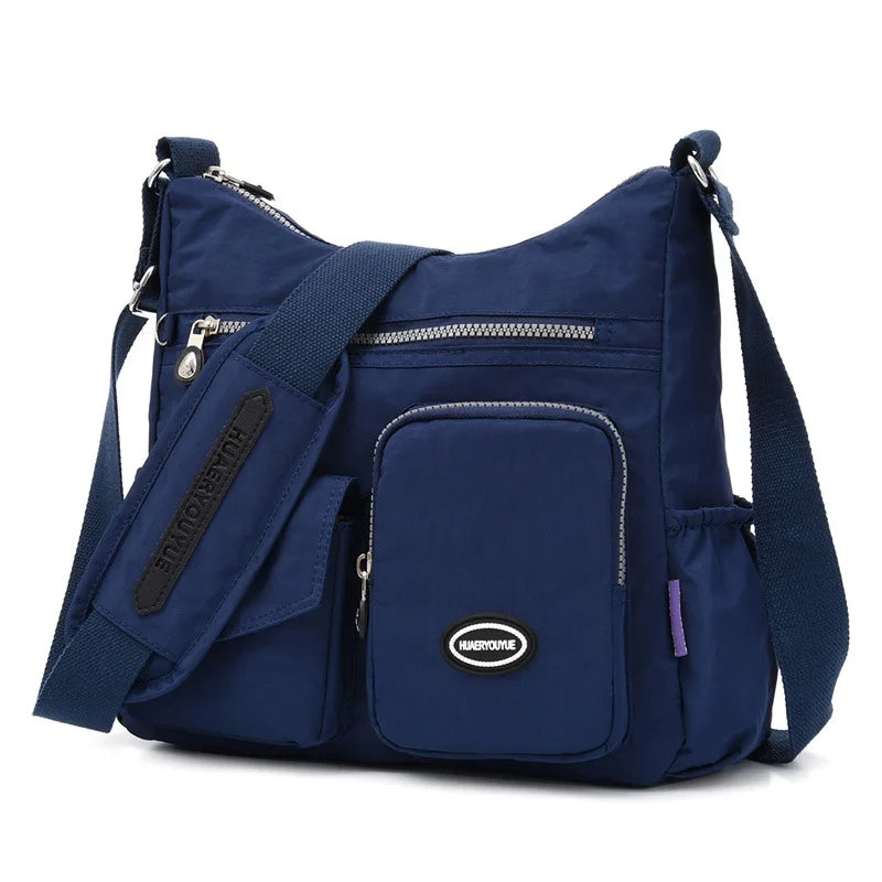 Women's Large Shoulder Bag Waterproof Nylon Mom Bag